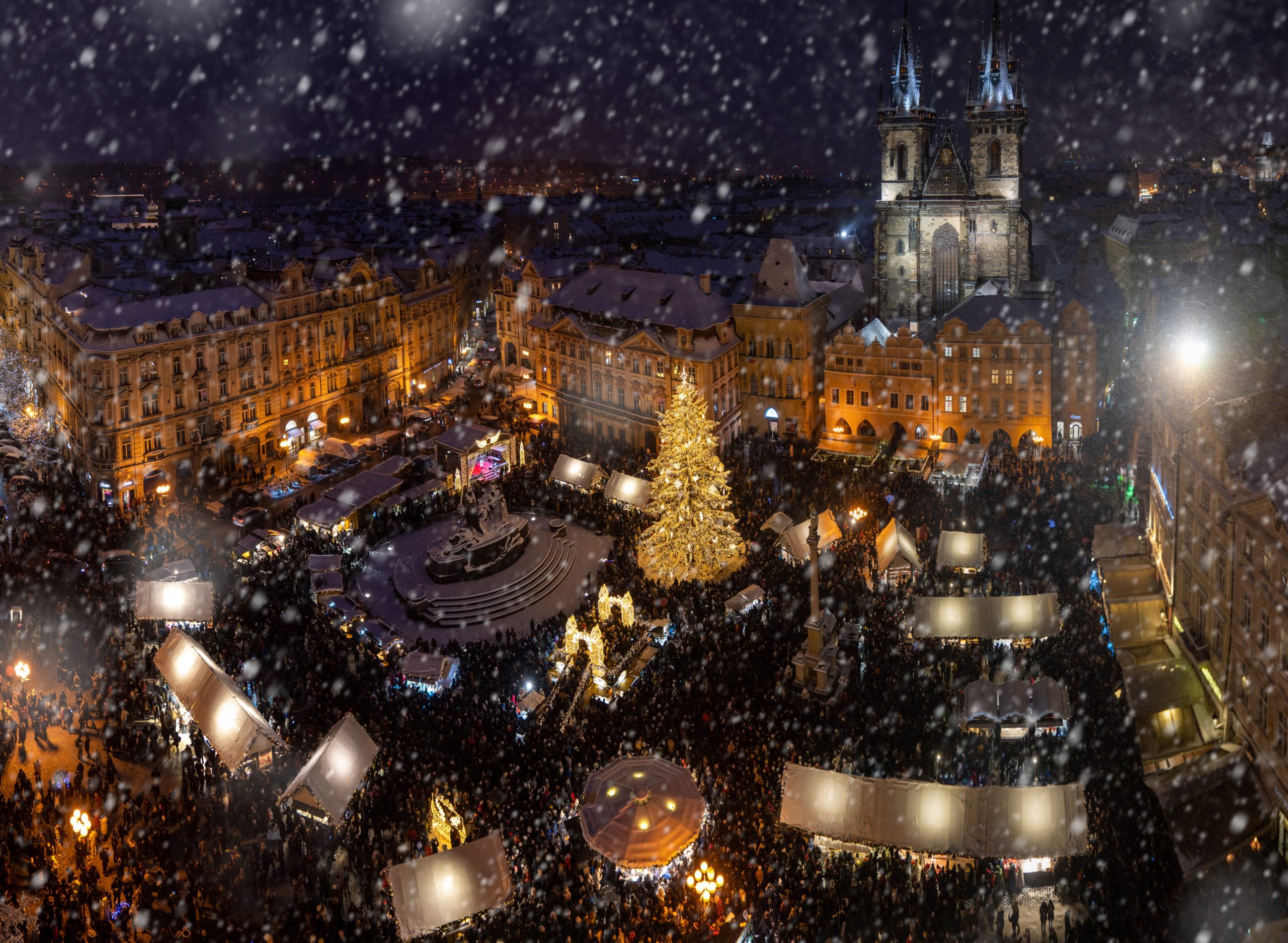 Vánoční trhy v centru Prahy nabídnou české Vánoce.